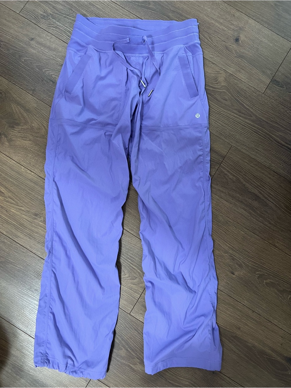 ⁠Lululemon Dance Studio Pant Mid-Rise Relaxed Fit Dark Lavender Size 8